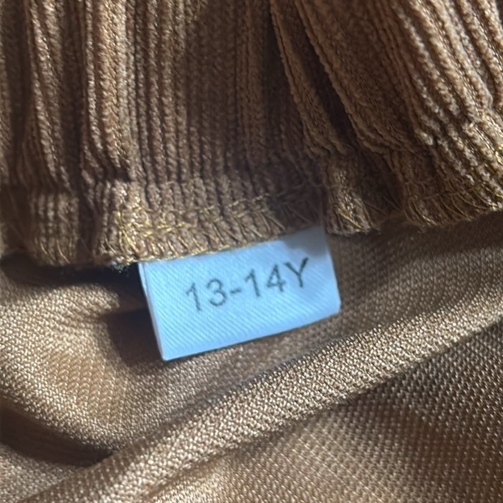 SHEIN Tan Mini Skirt Casual A-Line - Picture 3 of 4